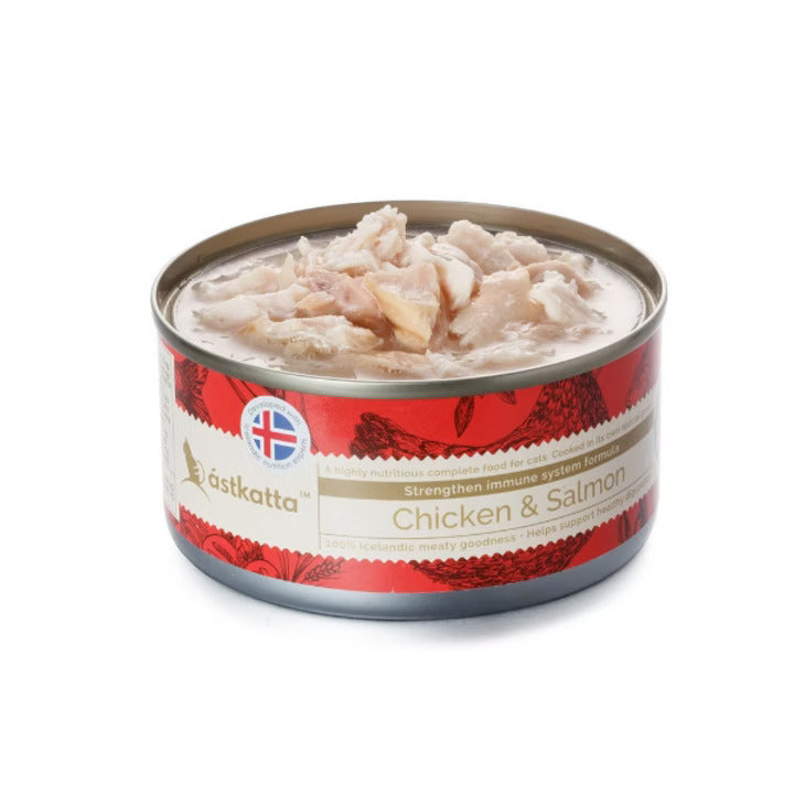 Astkatta Chicken & Sockeye Salmon 170g