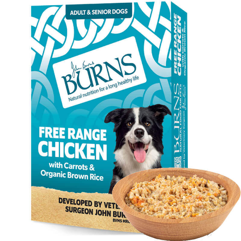 GWP BURNS Complete Chicken, Brown Rice & Vegetables Dog Pouch 150g