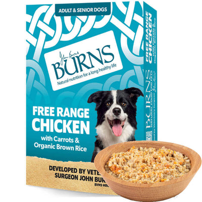 GWP BURNS Complete Chicken, Brown Rice & Vegetables Dog Pouch 150g