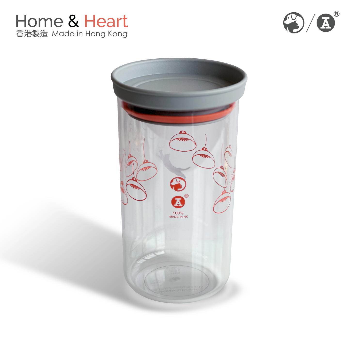 Home & Heart: SPCA x Red A Collection Canister (L) – Cat / Dog
