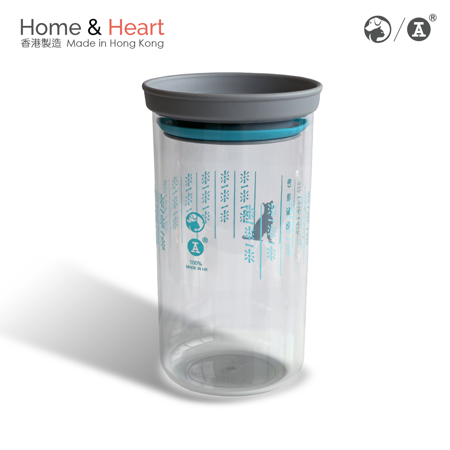 Home & Heart: SPCA x Red A Collection Canister (L) – Cat / Dog