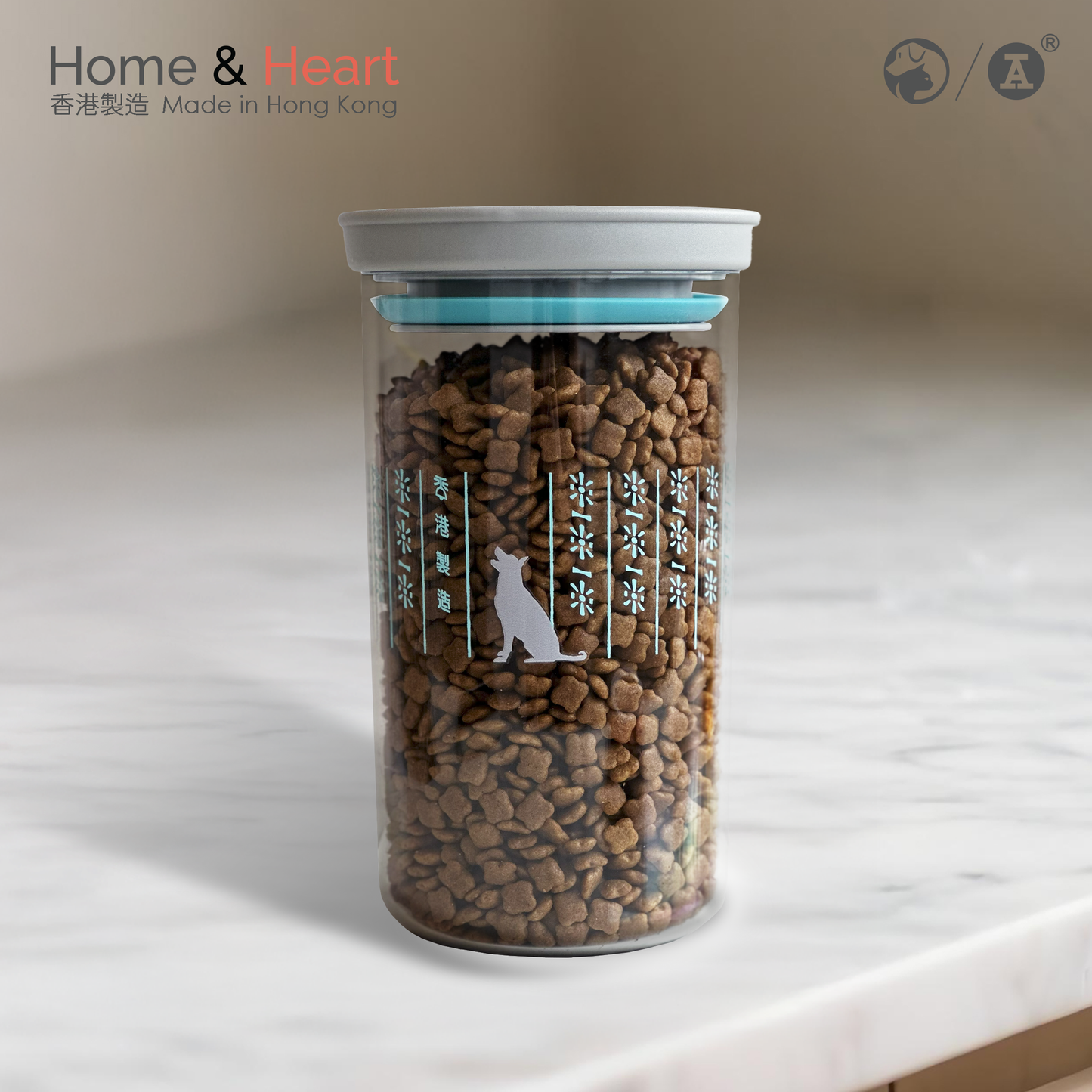 Home & Heart: SPCA x Red A Collection Canister (L) – Cat / Dog