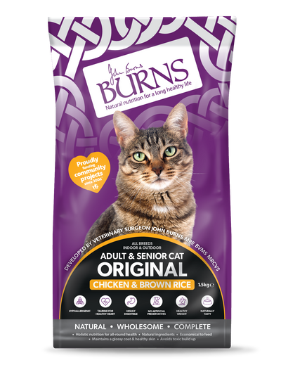 Burns Original Cat Chicken and Rice 1.5kg - SPCA HK