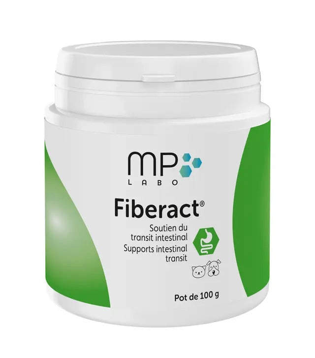 MP Labo - Fiberact Psyllium for Digestive Health in Dogs & Cats 100g