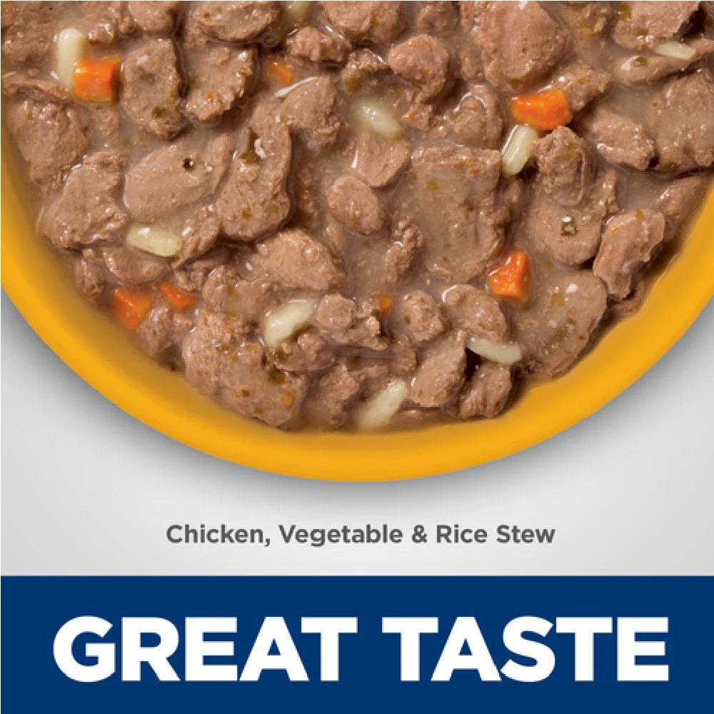 Hills Science Diet - Adult Perfect Digestion Chicken, Vegetable & Rice Stew Cat Wet Food 2.9oz #605837 - SPCA HK