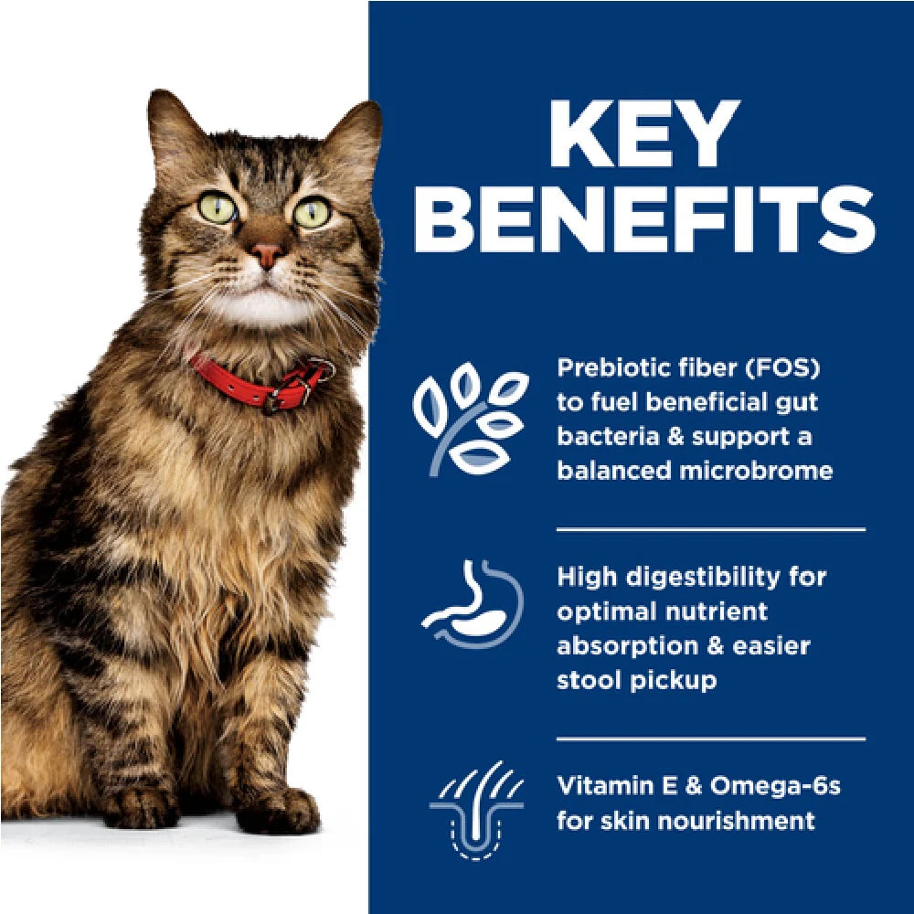 Hills Science Diet - Adult Sensitive Stomach & Skin Duck & Vegetable Entrée Cat Wet Food 2.9oz #608490 - SPCA HK