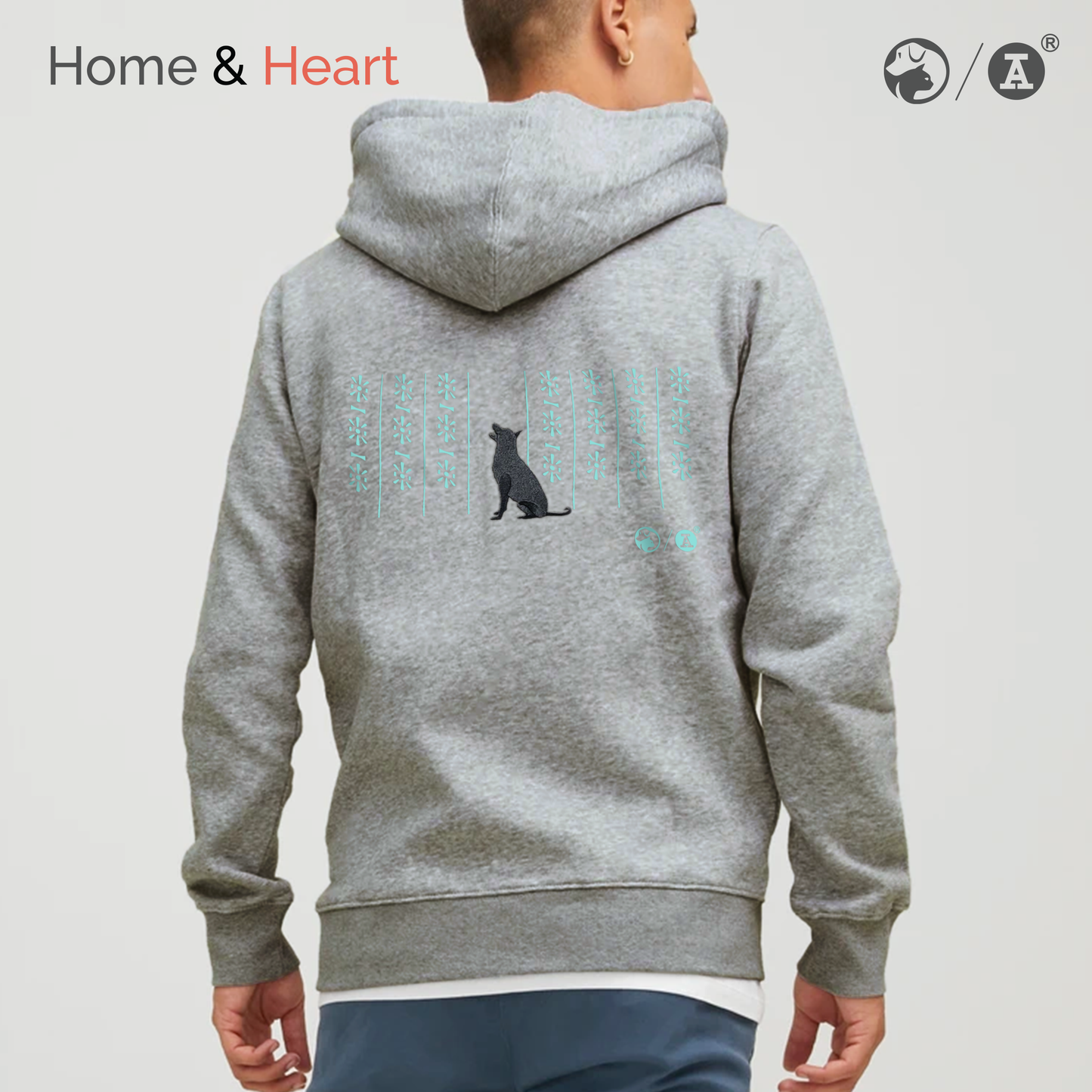 Home & Heart: SPCA x Red A Collection Zip-up Hoodies – Cat / Dog
