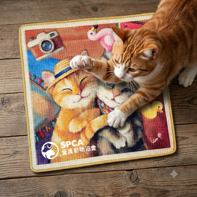 SPCA x Leon - Cat Scratching Mat