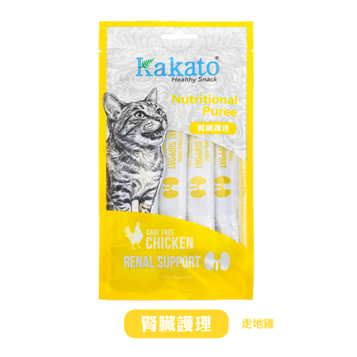 Kakato Nutritional Puree - Renal Support - Cage Free Chicken (15gx4)