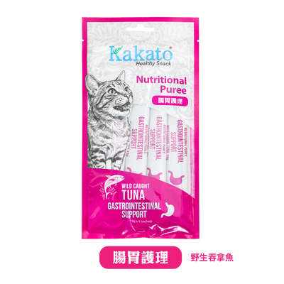 Kakato Nutritional Puree - Gastrointestinal Support - Wild Caught Tuna (15gx4)