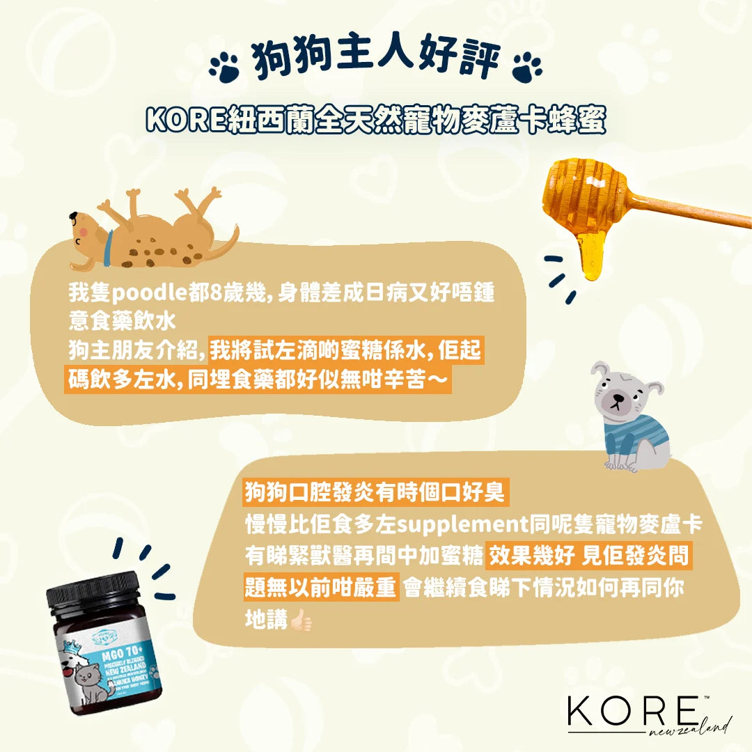 Manuka (PET) MGO100+ 250g