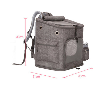 Pets Backpack - Deep Grey