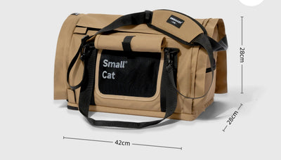 SmallCat 防水寵物外出貓狗雙肩包