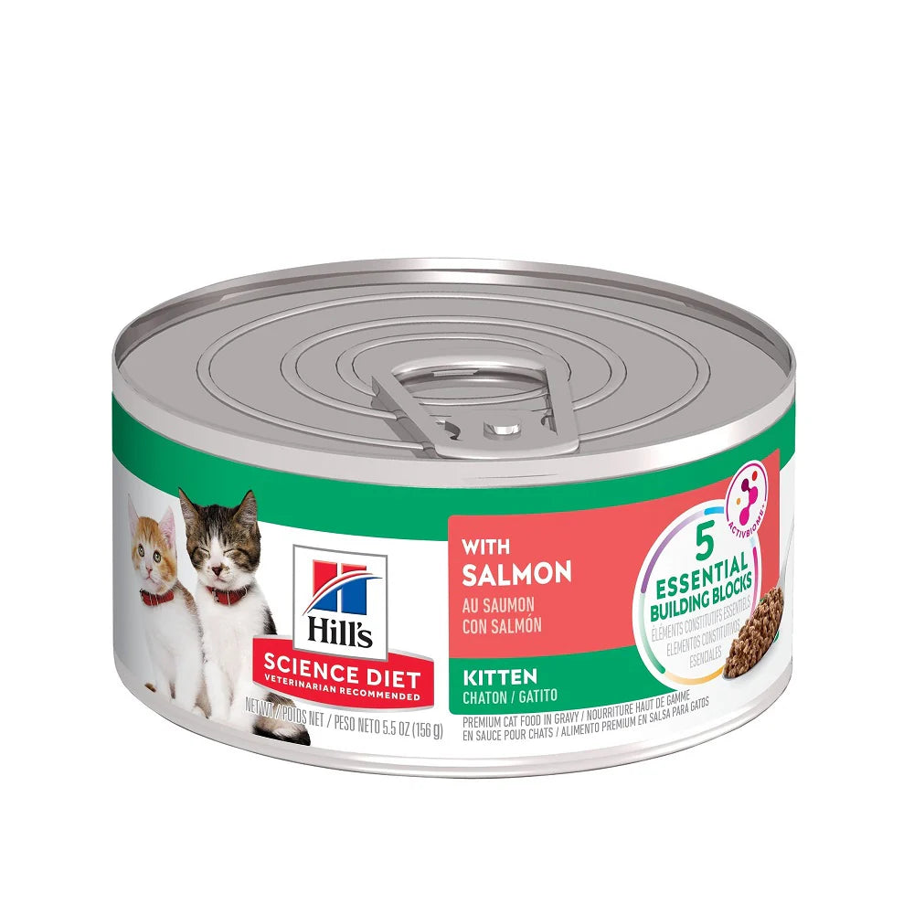 Hills'Science Diet - Kitten with Salmon Cat Wet Food 2.9oz #10806 - SPCA HK
