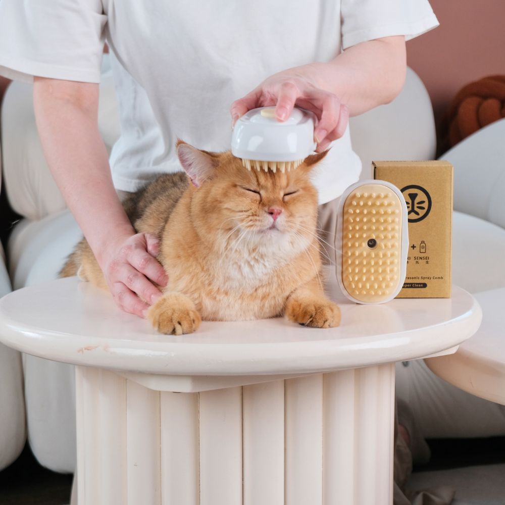 HINOKI SENSEI-Dry bath ultrasonic spray comb
