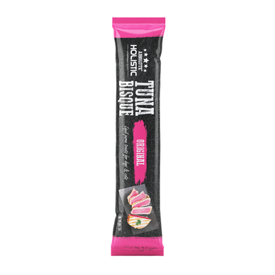 Absolute Holistic Liquid Puree Treats for Cats & Dogs - Tuna Bisque Original (15g x 60 Sticks)