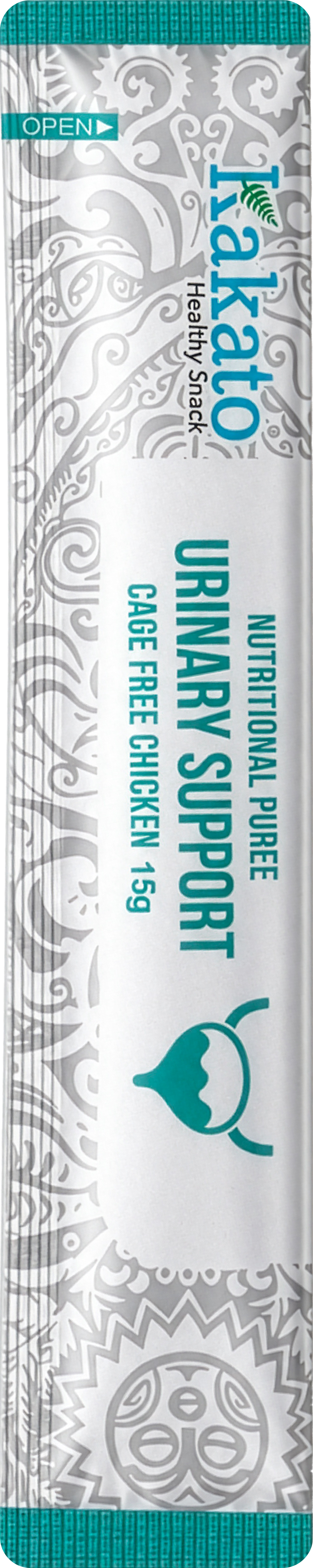 Kakato Nutritional Puree - Urinary Support - Cage Free Chicken (15gx4)