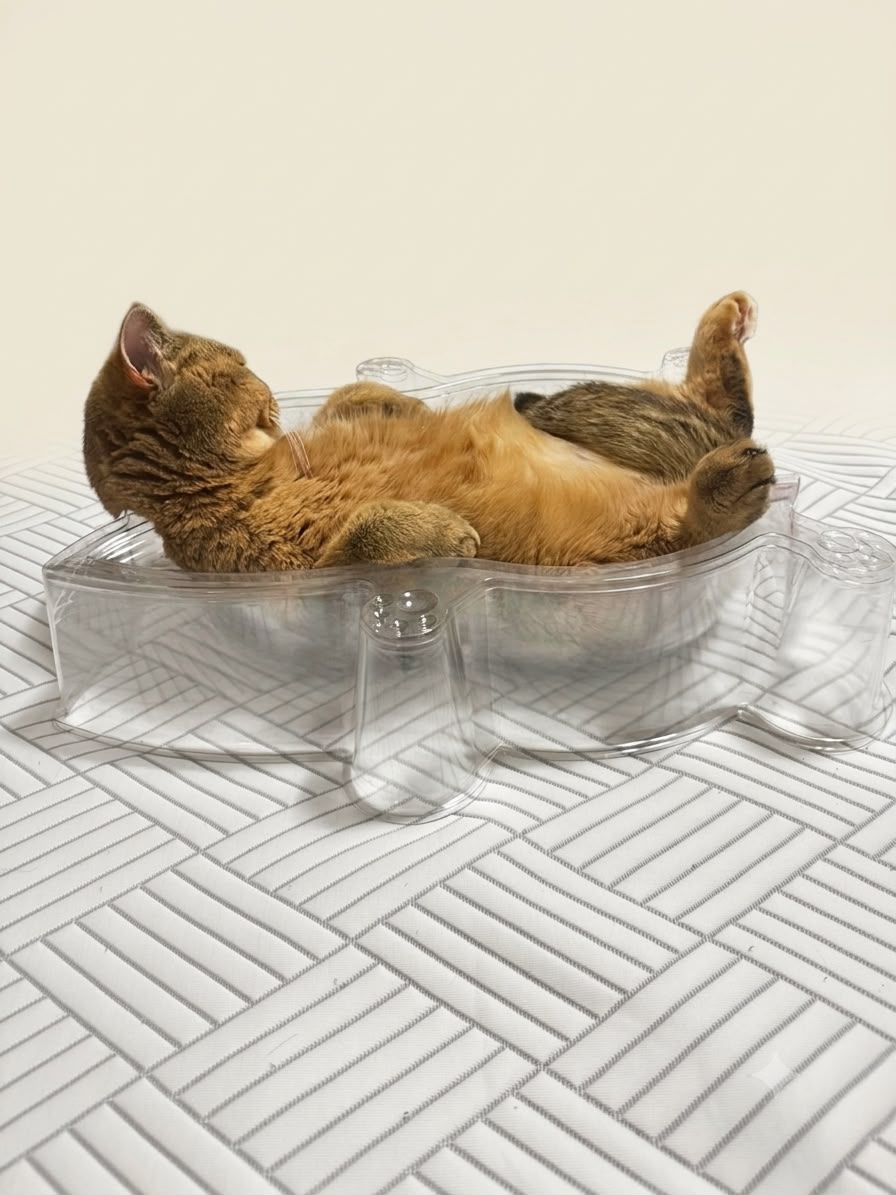 CAT BANG Transparent DDUNDDUNI Cat Nest