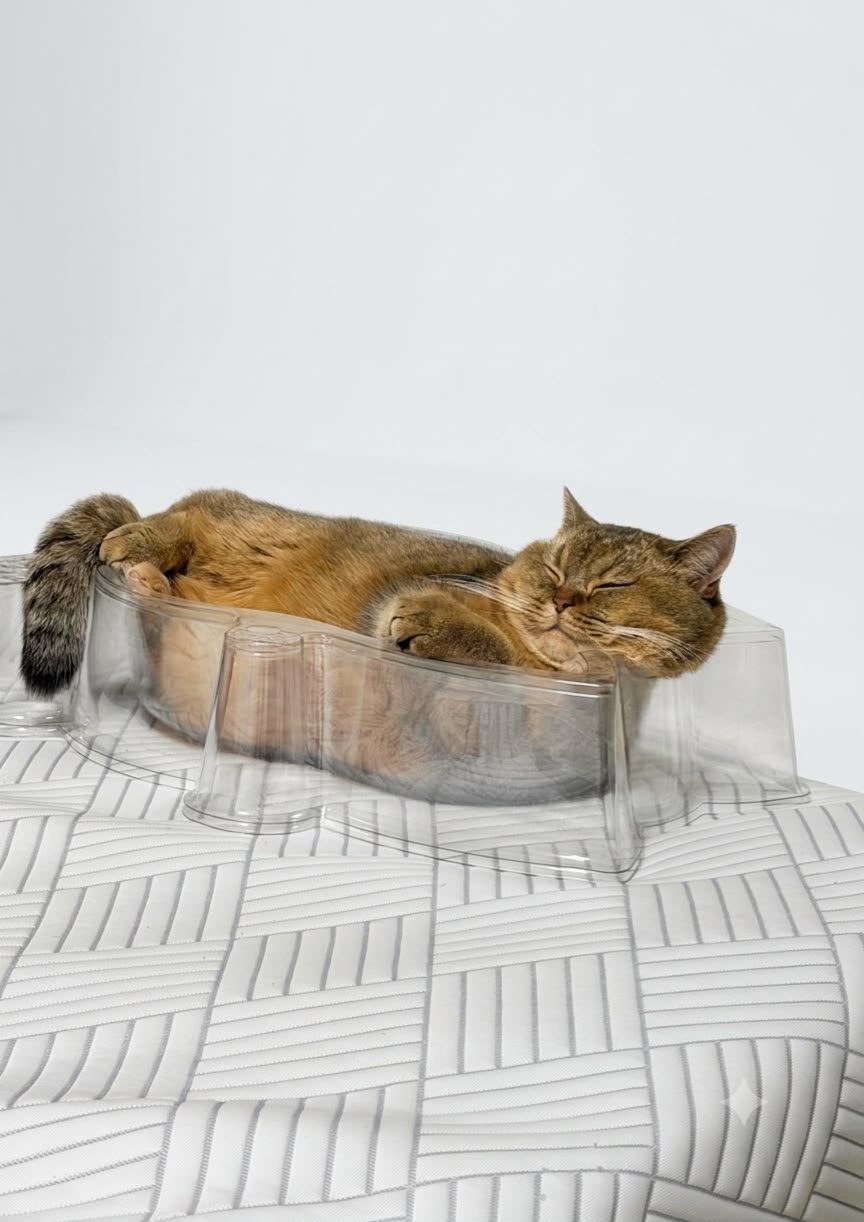 CAT BANG Transparent DDUNDDUNI Cat Nest