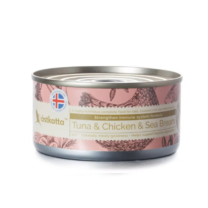 Astkatta Tuna & Chicken & Sea Bream 170g