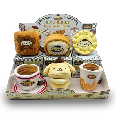 Woof² Pompompurin Cha Chaen Teng Pet Toy Blind - SPCA HK