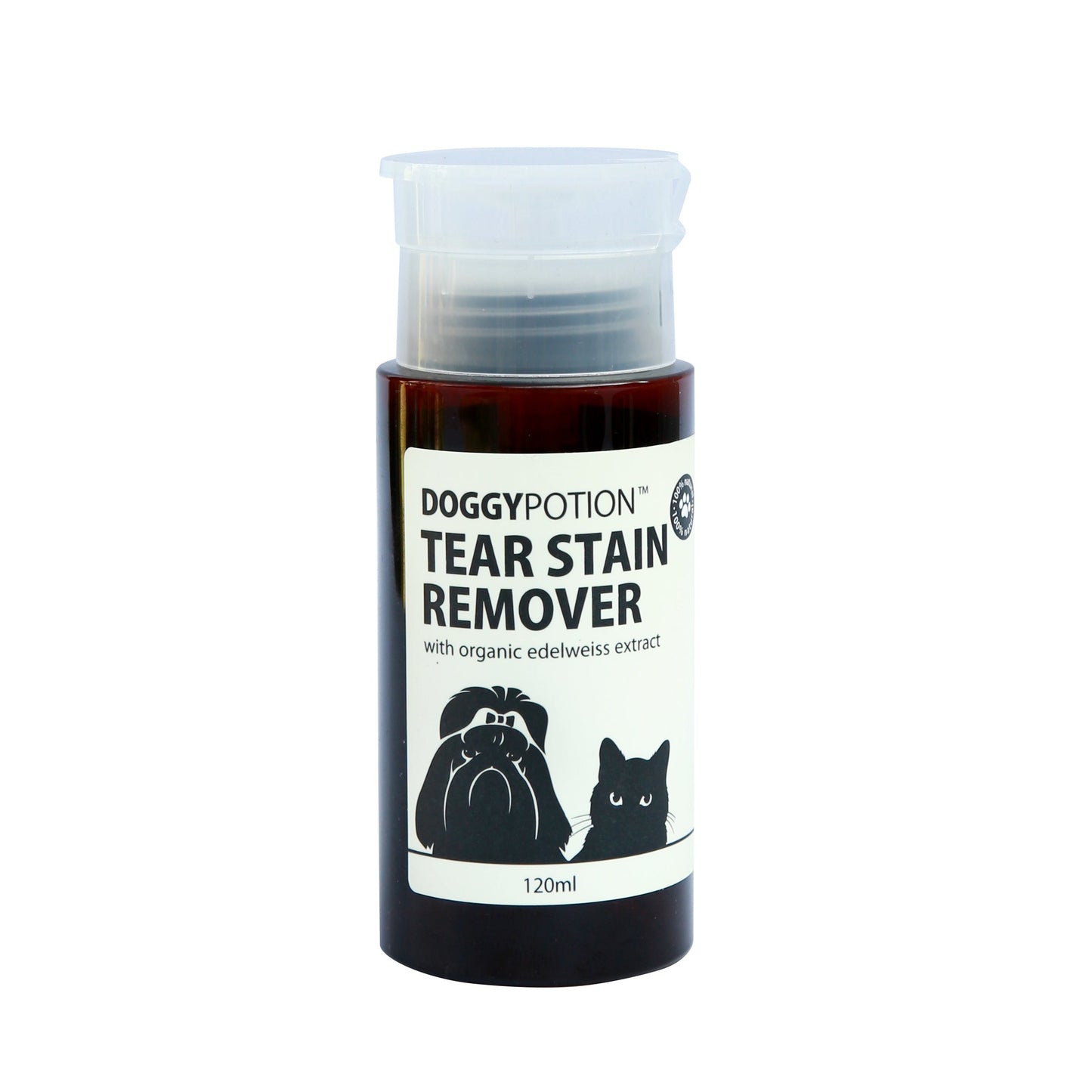 DoggyPotion 寵物淚痕清潔液 (有機雪絨花配方) 120ml