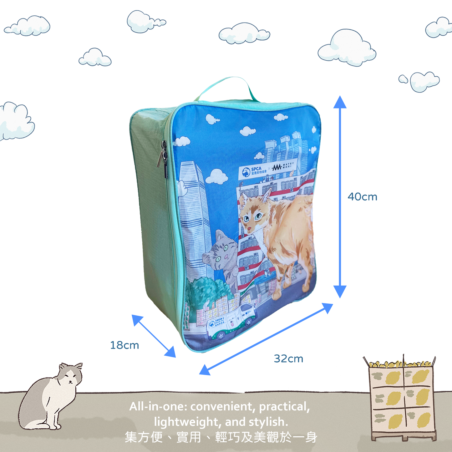 SumMeow In the City - Gusset Case