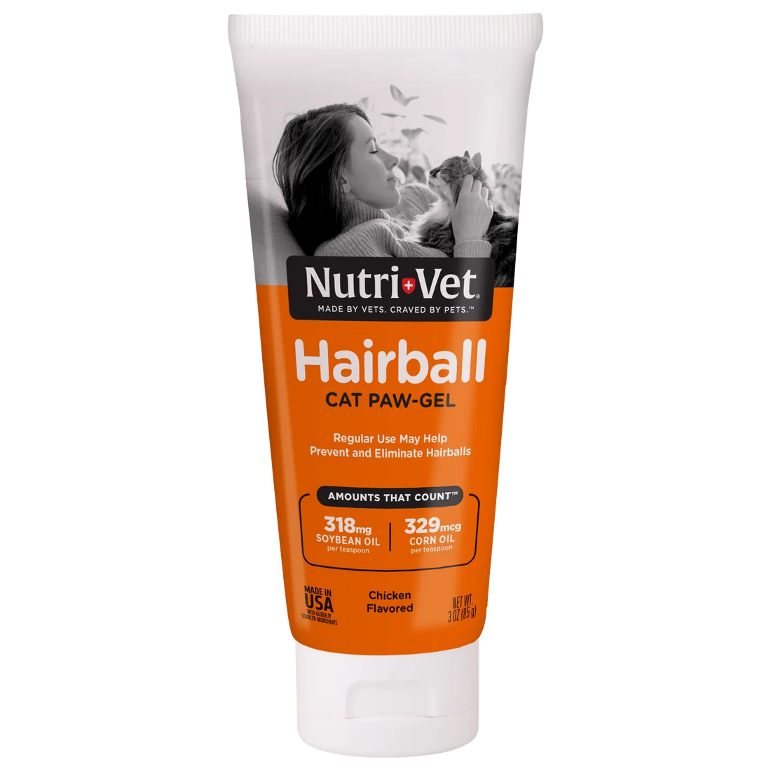 Nutri-Vet Feline Hairball Paw Gel-Chicken - SPCA HK
