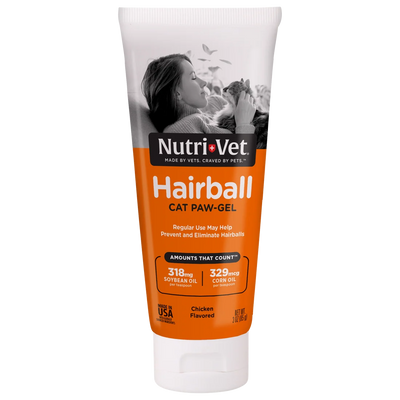 Nutri-Vet Feline Hairball Paw Gel-Chicken