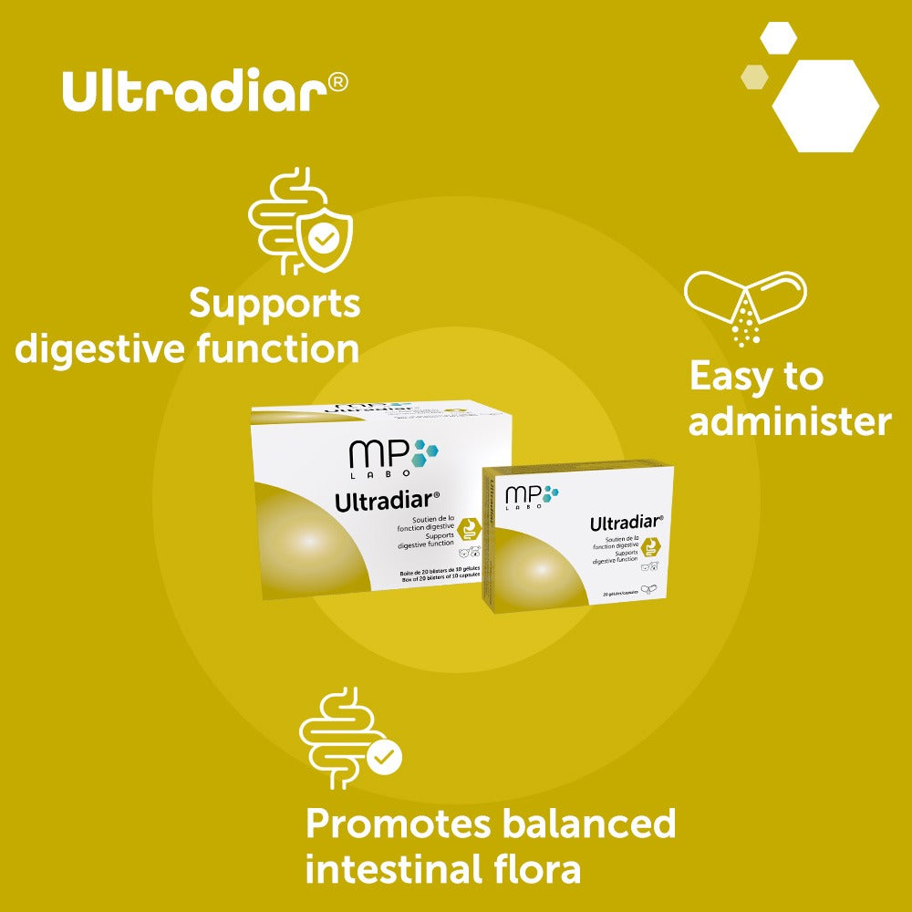 MP Labo Ultradiar® 整腸止瀉膠囊 (20粒) 貓狗適用
