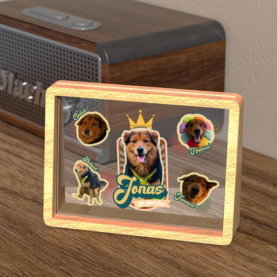 Personalized Wooden & Acrylic Photo Frame
