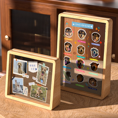 Personalized Wooden & Acrylic Photo Frame