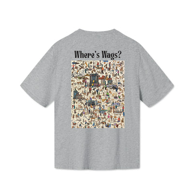 Where's Wags?  Cotton Tee By Hong Kong artist, Sophia Hotung