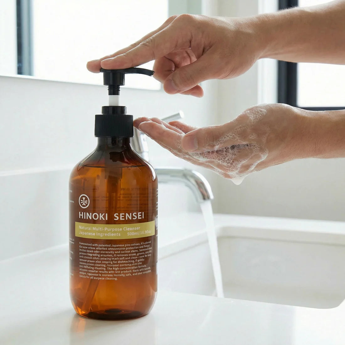 HINOKI SENSEI-3-in-1 Laundry/Dishwashing/Hand Soap